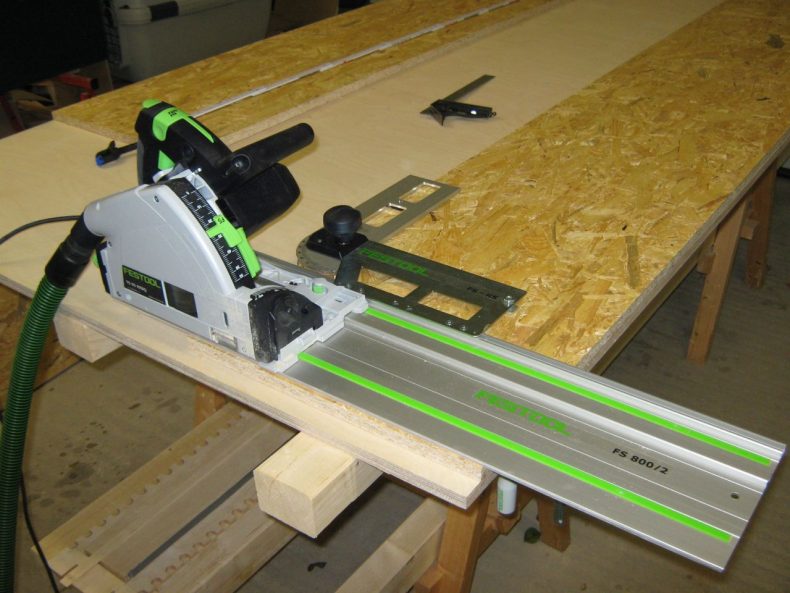 Erste Schritte mit Tauchsäge und Führungsschiene