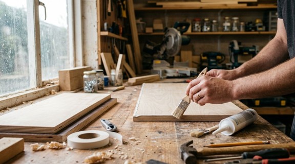 Feuchtraummöbel selbst bauen: Kantenversiegelung und Materialwahl im Check